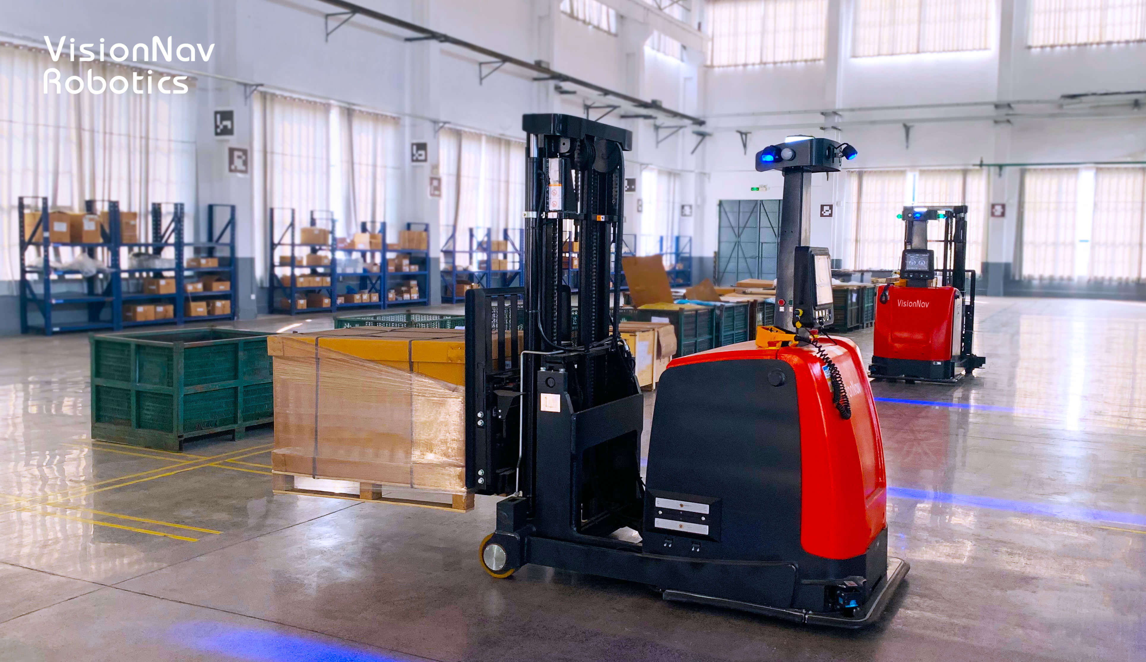 VNP20 is handling materials on site