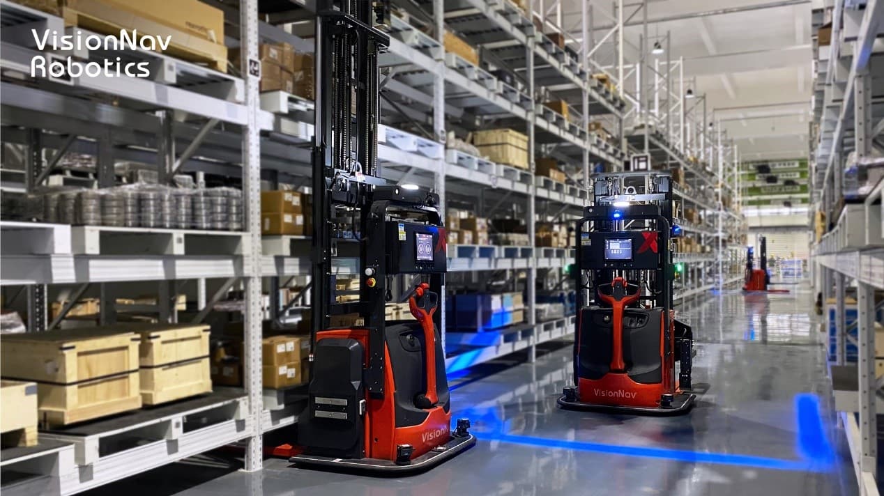 Automated Guided Vehicles scenario application