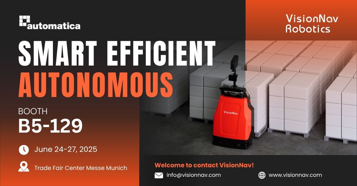 Meet VisionNav Robotics at Automatica 2025!